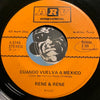 Rene & Rene - Cuando Vuelva A Mexico b/w Ya Se Va - ARV International #5145 - Latin - Chicano Soul