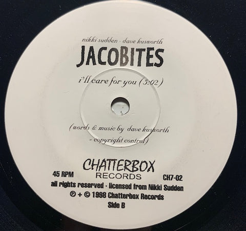 Jacobites / Nikki Sudden & Dave Kusworth - Teenage Christmas (electric version) b/w I'll Care For You - Chatterbox #02 - Rock n Roll - 90's - Christmas/Holiday
