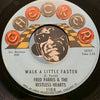 Fred Parris & Restless Hearts - No Use In Crying b/w Walk A Little Faster - Checker #1108 - Sweet Soul