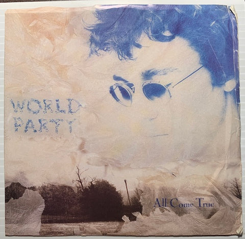 World Party - All Come True b/w World Groove (Do The Mind Guerrilla) - Chrysalis #43132 - Picture Sleeve - 80's - Rock n Roll