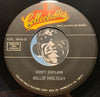 Billie Holiday - Stormy Weather b/w Don't Explain - Collectables #3848 - Jazz