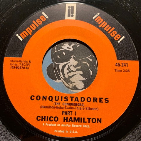 Chico Hamilton - Conquistadores pt.1 b/w pt.2 - Impulse #241 - Jazz Mod