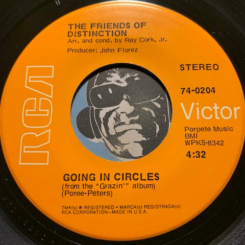Friends Of Distinction - Going in Circles b/w Let Yourself Go - RCA Victor #0204 - Sweet Soul