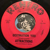 Attractions - Find me b/w Destination You - Renfro #1 - Northern Soul - Sweet Soul