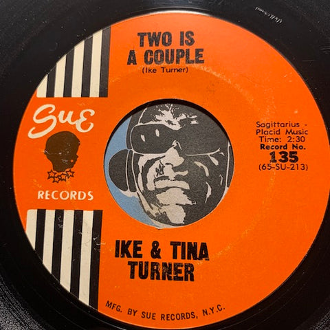 Ike & Tina Turner - Two Is A Couple b/w Tin Top House - Sue #135 - R&B Soul