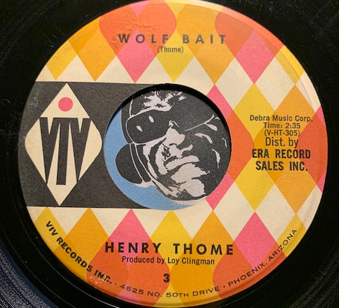 Henry Thome - Wolf Bait b/w Scotch And Soda - Viv #305 - Jazz Mod - Popcorn Soul