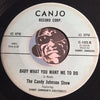 Candy Johnson - Hound Dog b/w Baby What You Want Me To Do - Canjo #102 - Rockabilly - R&B Rocker