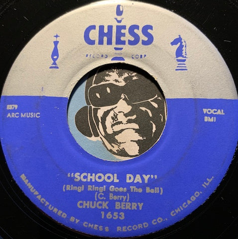 Chuck Berry - School Day (Ring Ring Goes The Bell) b/w Deep Feeling - Chess #1653 - R&B - Rock n Roll