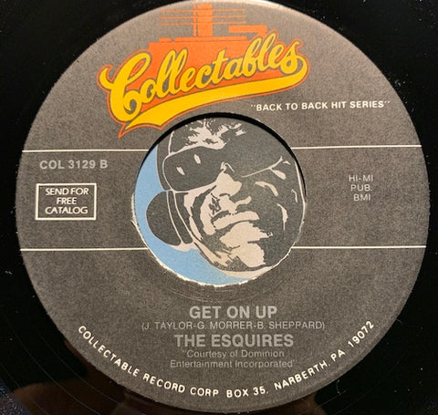 Esquires / O'Kaysions - Get On Up b/w Girl Watcher - Collectables #3129 - Northern Soul