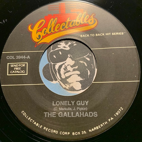 Gallahads - Lonely Guy b/w This Letter To You - Collectables #3944 - Doowop Reissues - East Side Story
