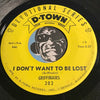 Griffinairs - He Is The Master b/w I Don't Want To Be Lost - D-Town #202 - Gospel Soul