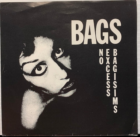 Bags - No Excess Bagisims - Babylonian Gorgon - Survive b/w We Will Bury You - We Don't Need The English - Dangerhouse #200 - Punk - Picture Sleeve - Colored Vinyl