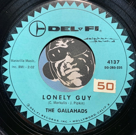 Gallahads - Lonely Guy b/w Jo Jo The Big Wheel - Delfi #4137 - Doowop - East Side Story