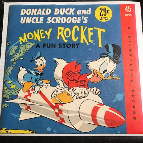 Donald Duck and Uncle Scrooge's Money Rocket pt.1 b/w pt.2 - Disneyland #702 - Children's