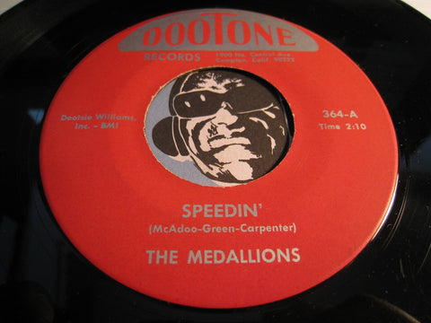 Medallions - Speedin b/w Edna - Dootone #364 - Doowop