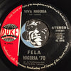 Fela Nigeria 70 - Witchcraft b/w Viva Nigeria - Duke #001 - Funk - Jazz Funk