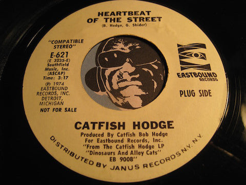 Catfish Hodge - Heartbeat Of The Street b/w Color TV Blues - Eastbound #621 - Blues