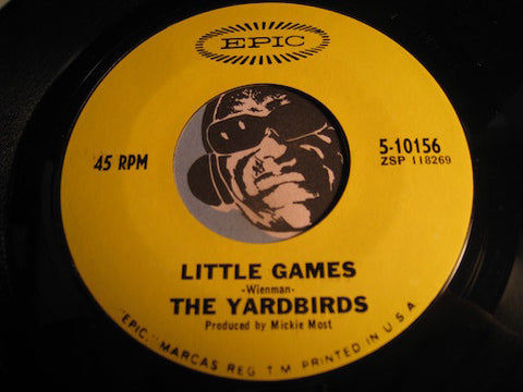 Yardbirds - Little Games b/w Puzzles - Epic #10156 - Psych Rock