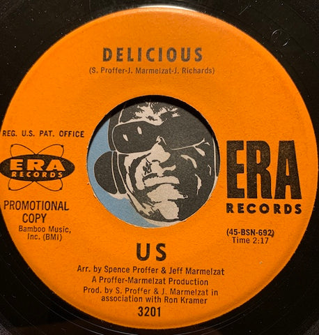 Us - Delicious b/w Love Is Not As Grand - Era #3201 - Garage Rock