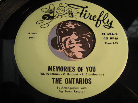Ontarios - Memories Of You b/w Lovers Mambo - Firefly #324 - Doowop