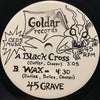 45 Grave - Black Cross b/w Wax - Goldar #1401 - Punk - 80's / 90's / 2000's