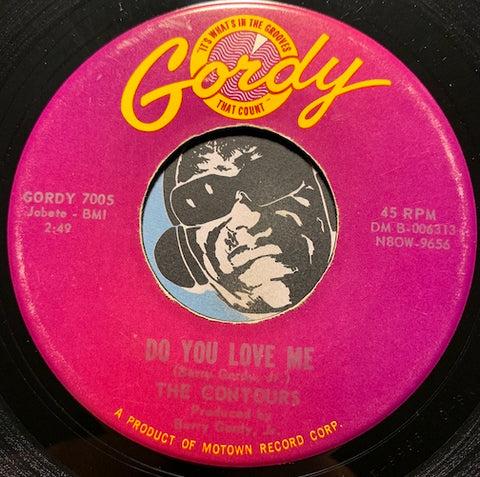 Contours - Do You Love Me b/w Move Mr. Man - Gordy #7005 - Motown - Northern Soul