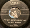 Big Bud Harper - I've Just Got To Forget You b/w Never Let Me Go - Harlem #117 - Soul
