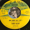 Danny Mason - How Dumb Can I Get b/w Am I A Fool - Hide-A-Way #103 - Popcorn Soul - Rock n Roll