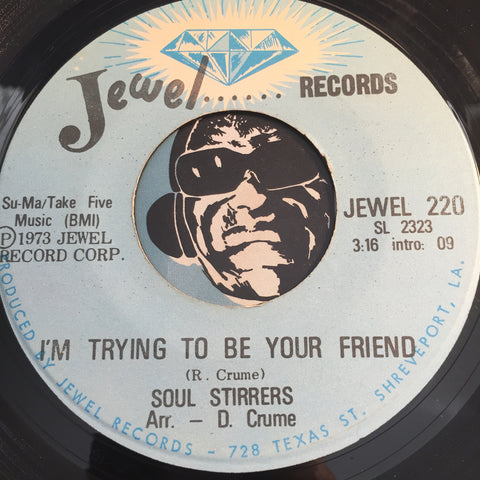 Soul Stirrers - I'm Trying To Be Your Friend b/w I'm Traveling On - Jewel #220 - Gospel Soul