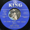 James Brown - Oh Baby Don't You Weep pt.1 b/w pt.2 - King #5842 - R&B Soul