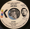 James Brown - Santa Claus Is Definitely Here To Stay b/w same (instrumental) - King #6340 - Funk - Christmas / Holiday