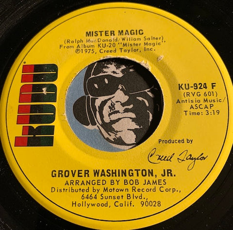 Grover Washington Jr - Mister Magic b/w Black Frost - Kudu #924 - Jazz Funk