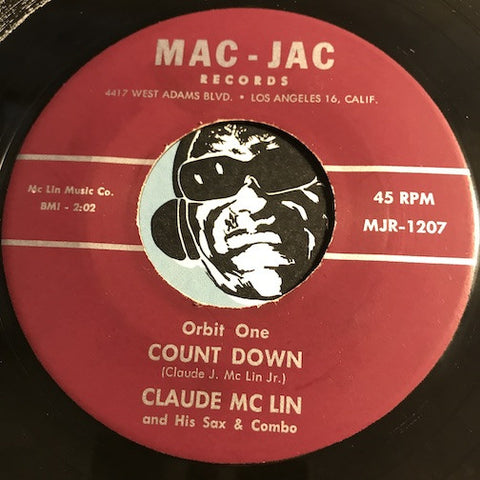 Claude McLin - Orbit One Count Down b/w Orbit Two Count Down – Mac Jac #1207 - Jazz Mod