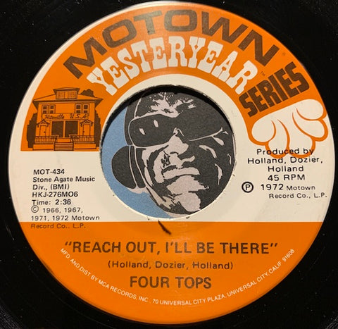 Four Tops - Reach Out I'll Be There b/w Standing In The Shadows Of Love - Motown Yesteryear #434 - Motown - R&B Soul - Northern Soul