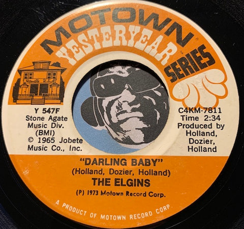 Elgins - Darling Baby b/w Heaven Must Have Sent You - Motown Yesteryear #547 - Motown - Northern Soul