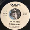 Popsicles - Pretty Rock & Rollers b/w Try Try Boys - O.S.P. #1152 - Punk / Powerpop