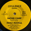 Haile Maskel - Tafari Safari b/w Safari Camp - Opulence #004 - Reggae