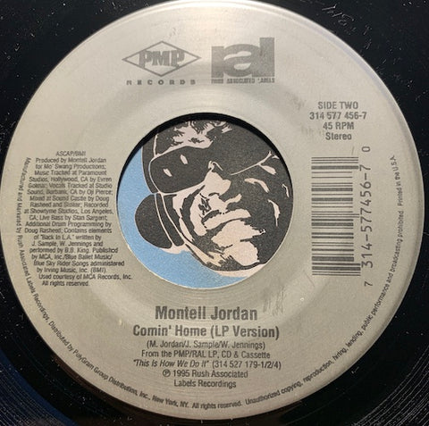 Montell Jordan - Daddy's Home (Radio Edit) b/w Comin' Home (LP Version) - PMP #314 577 456 - 90's