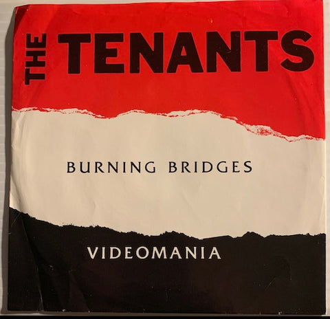 The Tenants - Burning Bridges b/w Videomania - Pops #01 - Punk