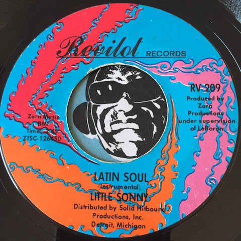 Little Sonny - Latin Soul b/w The Creeper - Revilot #209 - R&B Mod