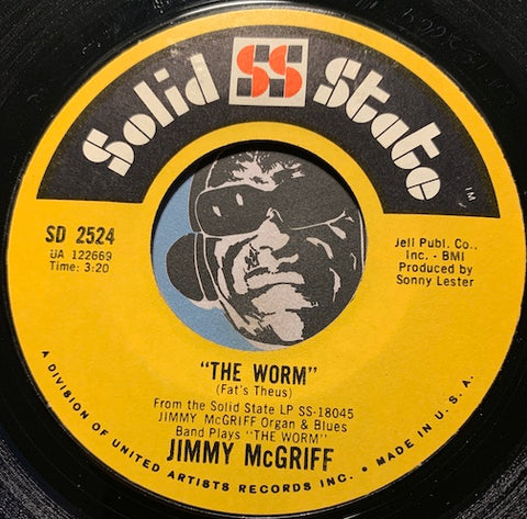 Jimmy McGriff - The Worm b/w Keep Loose - Solid State #2524 - Jazz Funk - Funk