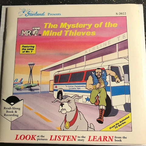 Mr T - Read Along Book - The Mystery Of The Mind Thieves pt.1 b/w pt.2 - Starland #2022 - Children's