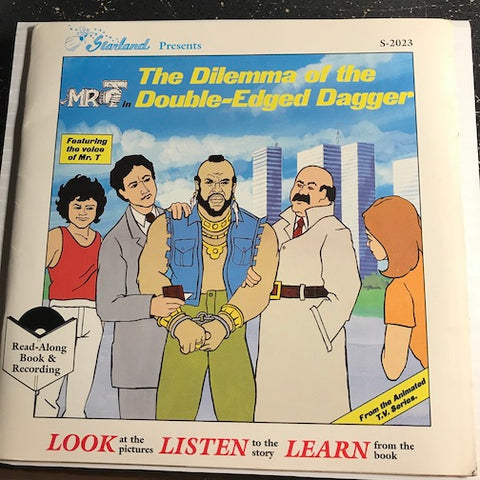 Mr T - Read Along Book - The Dilemma Of The Double Edged Dagger pt.1 b/w pt.2 - Starland #2023 - Children's