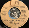 George McCrae - Take It All Off b/w Please Help Me Find My Baby - United Artists #50811 - Modern Soul