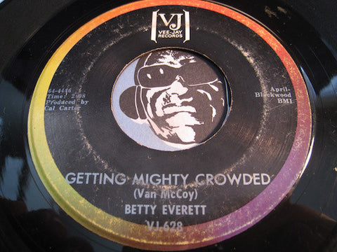 Betty Everett - Getting Mighty Crowded b/w Chained To A Memory - Vee Jay #628 - Northern Soul