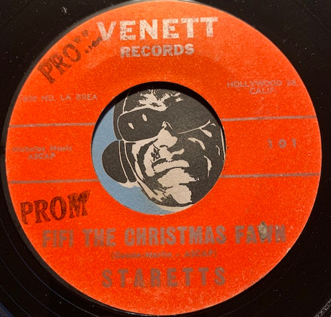 Staretts - Fifi The Christmas Fawn b/w Little Christmas Bells - Venett #101 - Christmas/Holiday - Teen - Children's