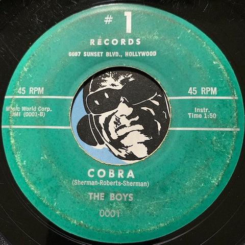 Barbara & The Boys - Hooty Sapperticker b/w Cobra - #1 #0001 - Surf - Novelty - Rock n Roll