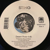 Sting - Desert Rose b/w After The Rain Has Fallen - A&M #0694974047 - 2000's