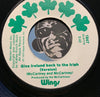 Wings - Give Ireland Back To The Irish b/w version - Apple #1847 - Rock n Roll