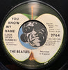 Beatles - Let It Be b/w You Know My Name - Apple #2764 - Rock n Roll